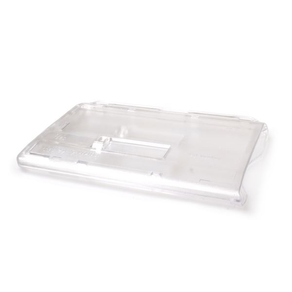 Bilde av 2 card cardholder / carrying case rigid plastic Double Slider Bar with lock clear (horizontal / landscape). 60270270 (DE,SE,NO,FI,RO,PL)